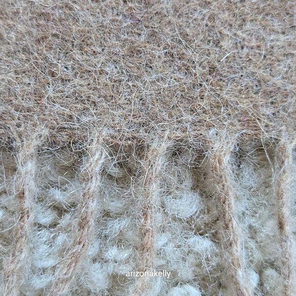 NEW alicia adams alpaca Big Sur Wrap Throw Blanket RETAIL $495 - Picture 9 of 16